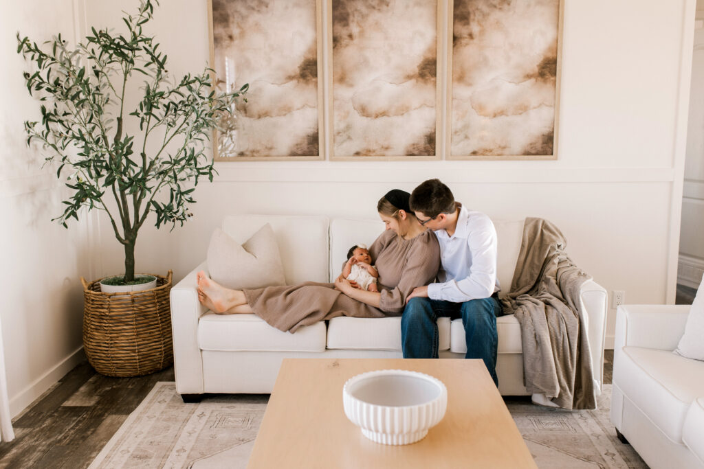 a calm & meaningful newborn photography experience