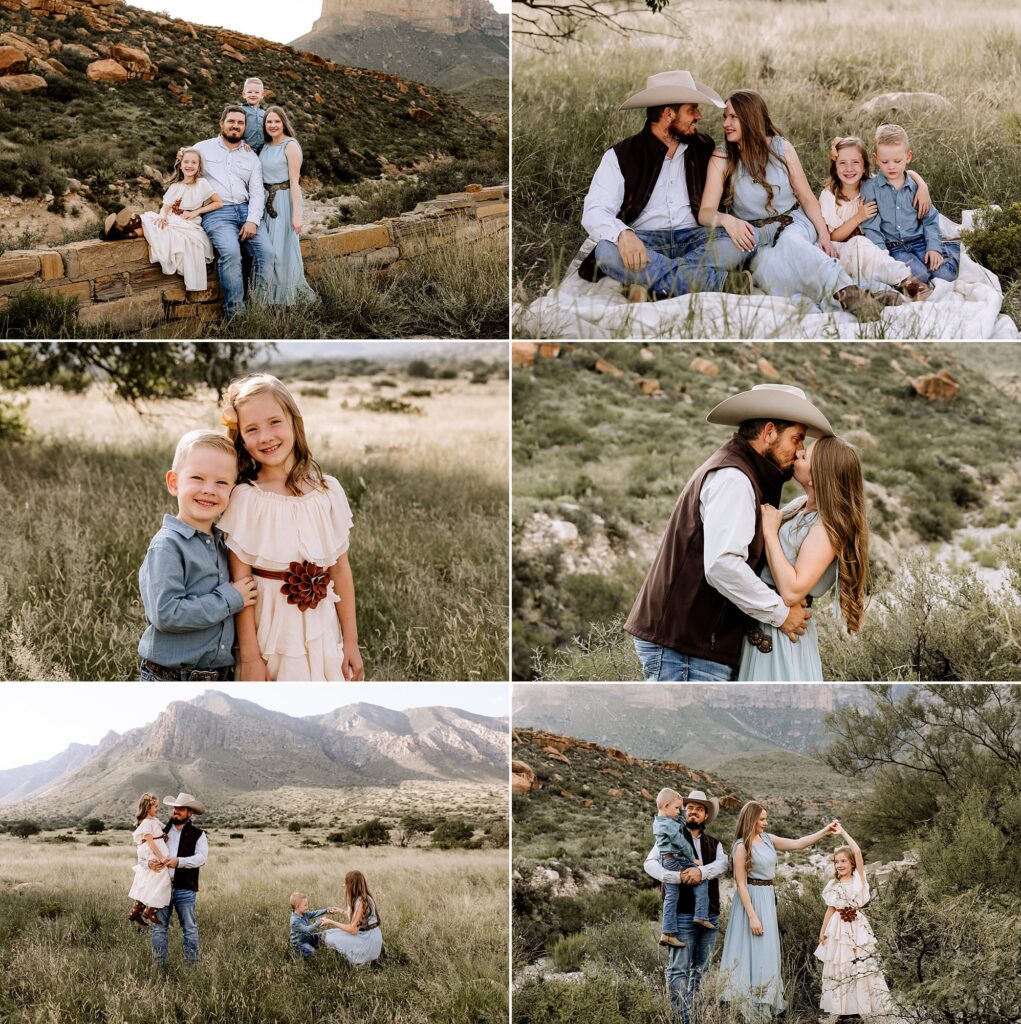 Mary Wiebe took this photograph of brother and sister holding hands in the tall grasses. 