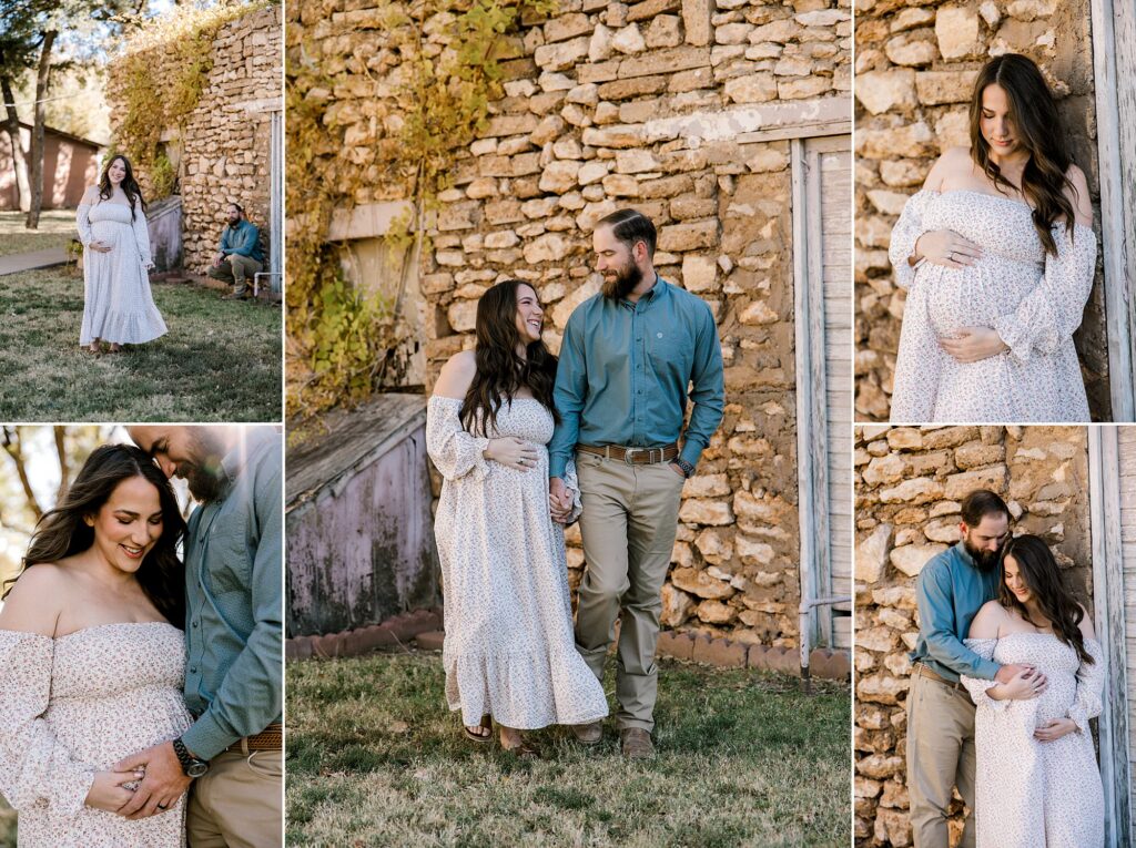 Couple holding hands and walking toward the photographer, who is Mary Wiebe from Lubbock, Texas. 