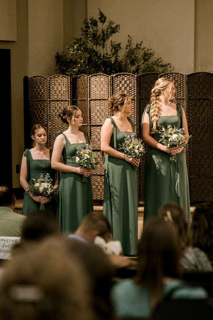 Ceremony at the Community Church in Seminole, Texas
