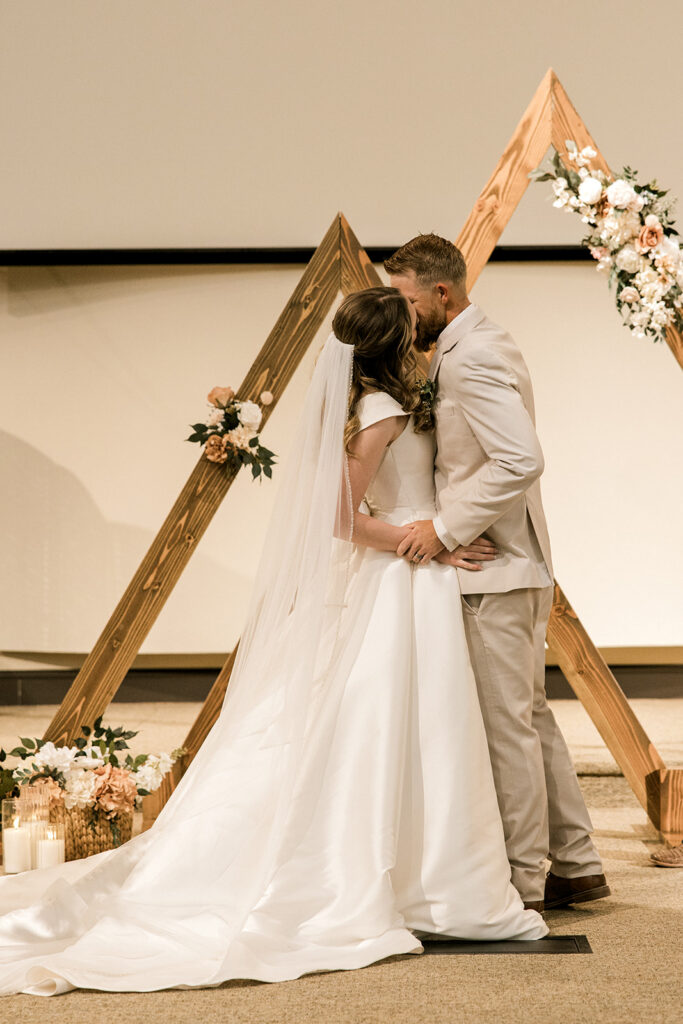 Ceremony at the Community Church in Seminole, Texas